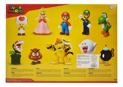 Foto 3 | Super Mario Amigos Y Enemigos Set 10 Figuras Jakks Pacific