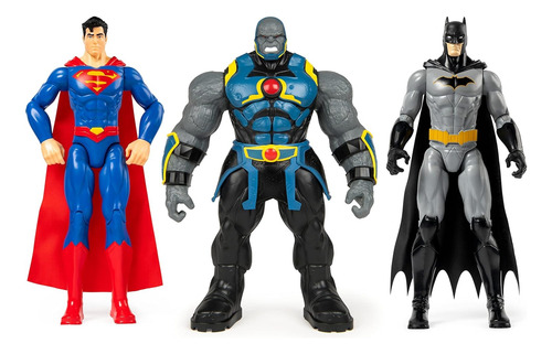 Foto 4 pulgar | Dc Batman Superman Vs Darkseid Figuras 29cm Spin Master
