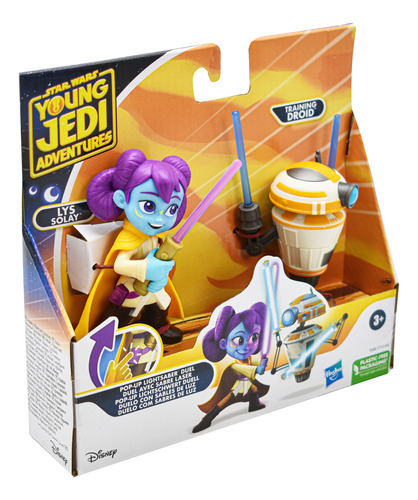 Foto 2 | Star Wars Young Jedi Duelo Sables De Luz Lys Y Droid Hasbro
