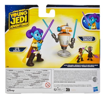 Foto 3 | Star Wars Young Jedi Duelo Sables De Luz Lys Y Droid Hasbro