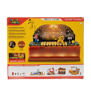 Foto 4 | Playset Super Mario Nintendo Deluxe Bowser Battle Con Figura - Venta Internacional.