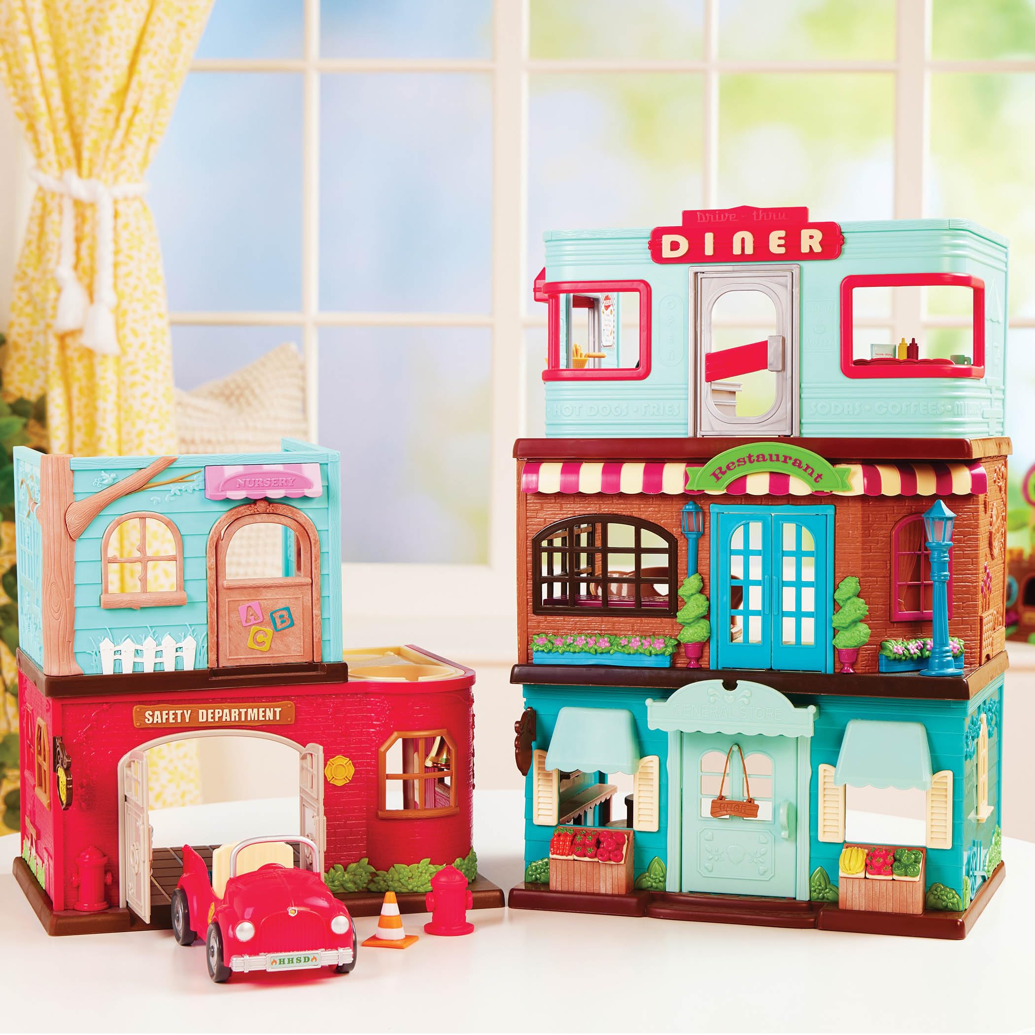 Foto 4 | Set De Guardería Li'l Woodzeez Con 2 Figuras De Muñecas Y 1 Libro De Cuentos - Venta Internacional.