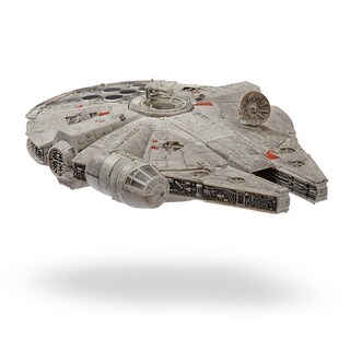 Foto 4 | Nave Halcón Milenario Jazwares Star Wars Micro Galaxy Squadron, Con Minifiguras