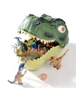 Foto 3 | Juguete Cabeza De Dinosaurio Con Accesorios