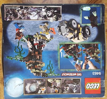 Foto 2 | Juguete Lego Monster Fighters 9463 The Werewolf Con Vehículo - Venta Internacional.