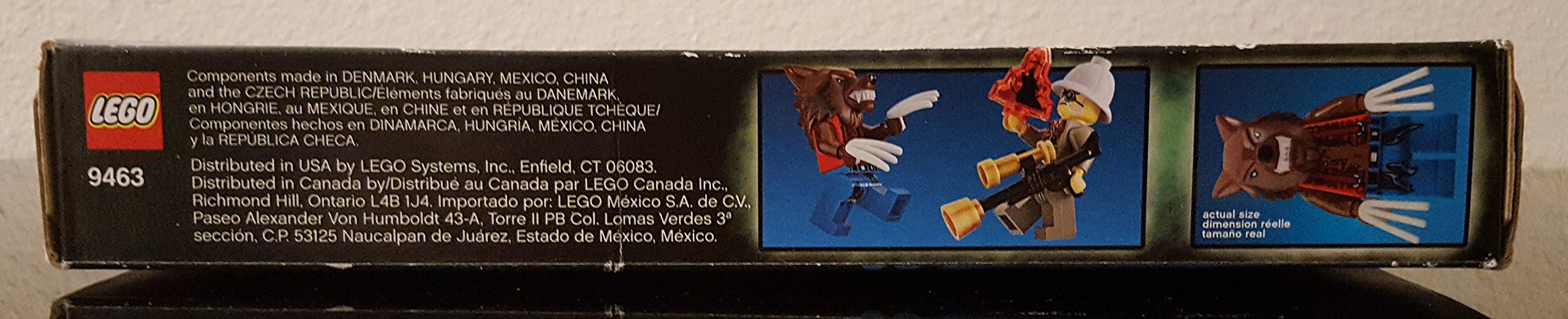 Foto 5 pulgar | Juguete Lego Monster Fighters 9463 The Werewolf Con Vehículo - Venta Internacional.
