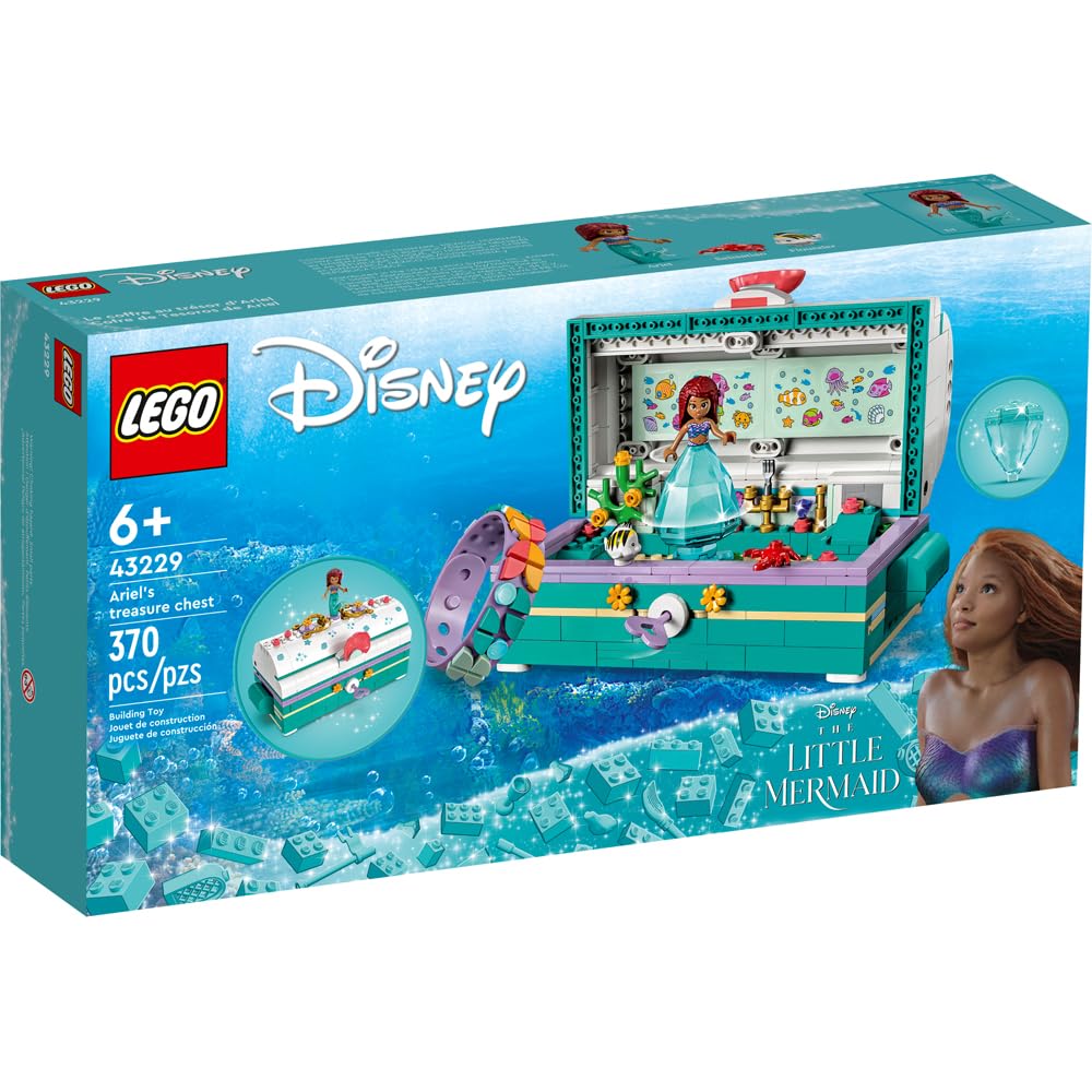 Foto 1 | Cofre Del Tesoro De La Sirenita Lego De Juguete 43229 - Venta Internacional.