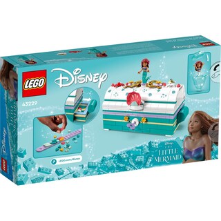 Foto 4 | Cofre Del Tesoro De La Sirenita Lego De Juguete 43229 - Venta Internacional.