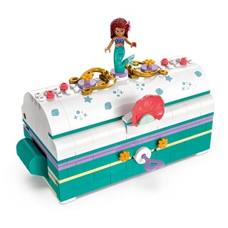 Foto 5 | Cofre Del Tesoro De La Sirenita Lego De Juguete 43229 - Venta Internacional.