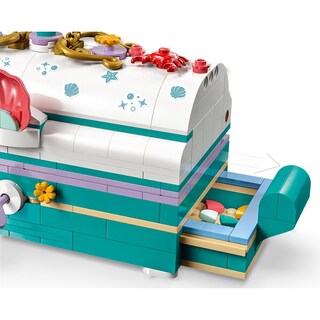 Foto 6 | Cofre Del Tesoro De La Sirenita Lego De Juguete 43229 - Venta Internacional.