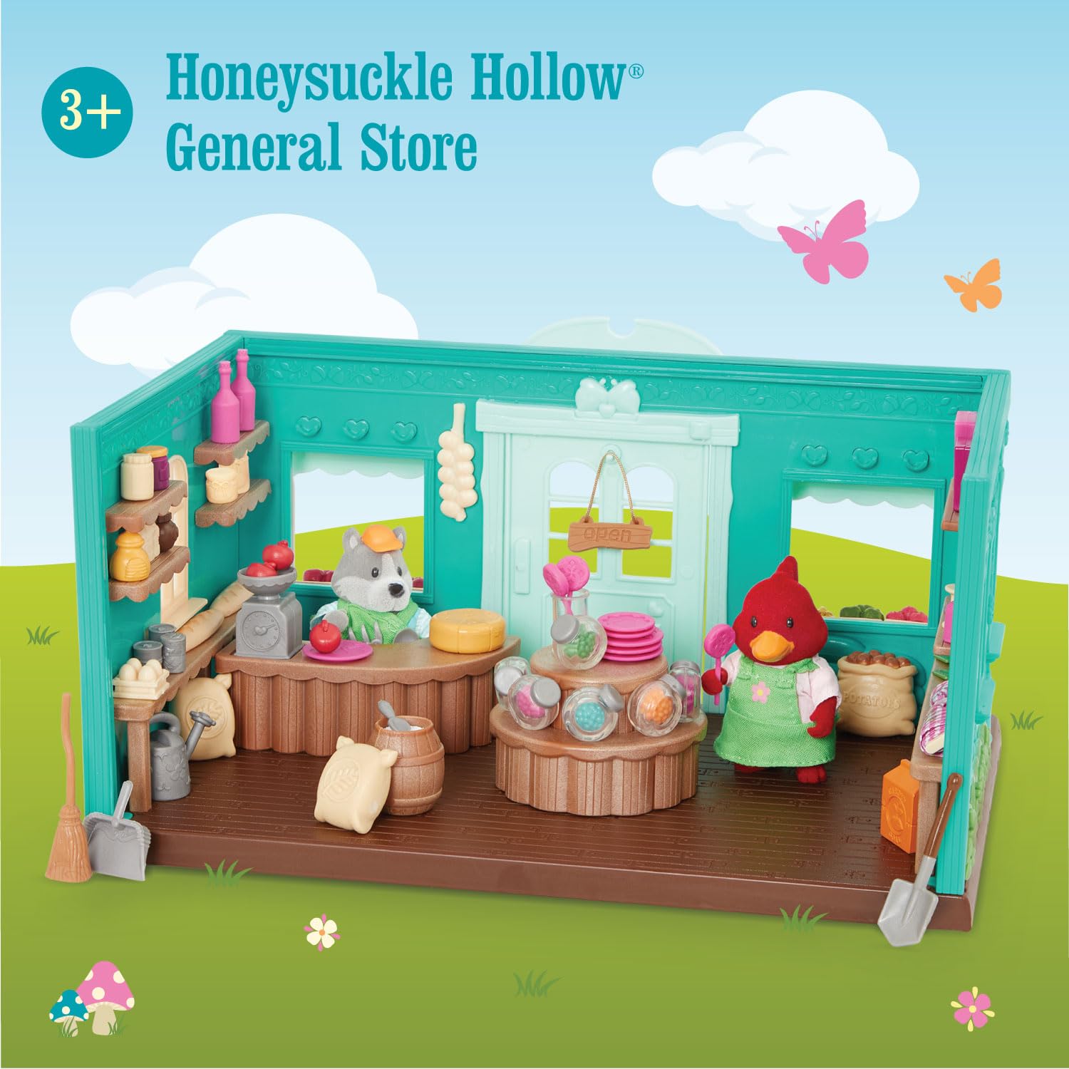 Foto 7 pulgar | Set De Juego Dollhouse Li'l Woodzeez General Store 72 Piezas 3+ - Venta Internacional.