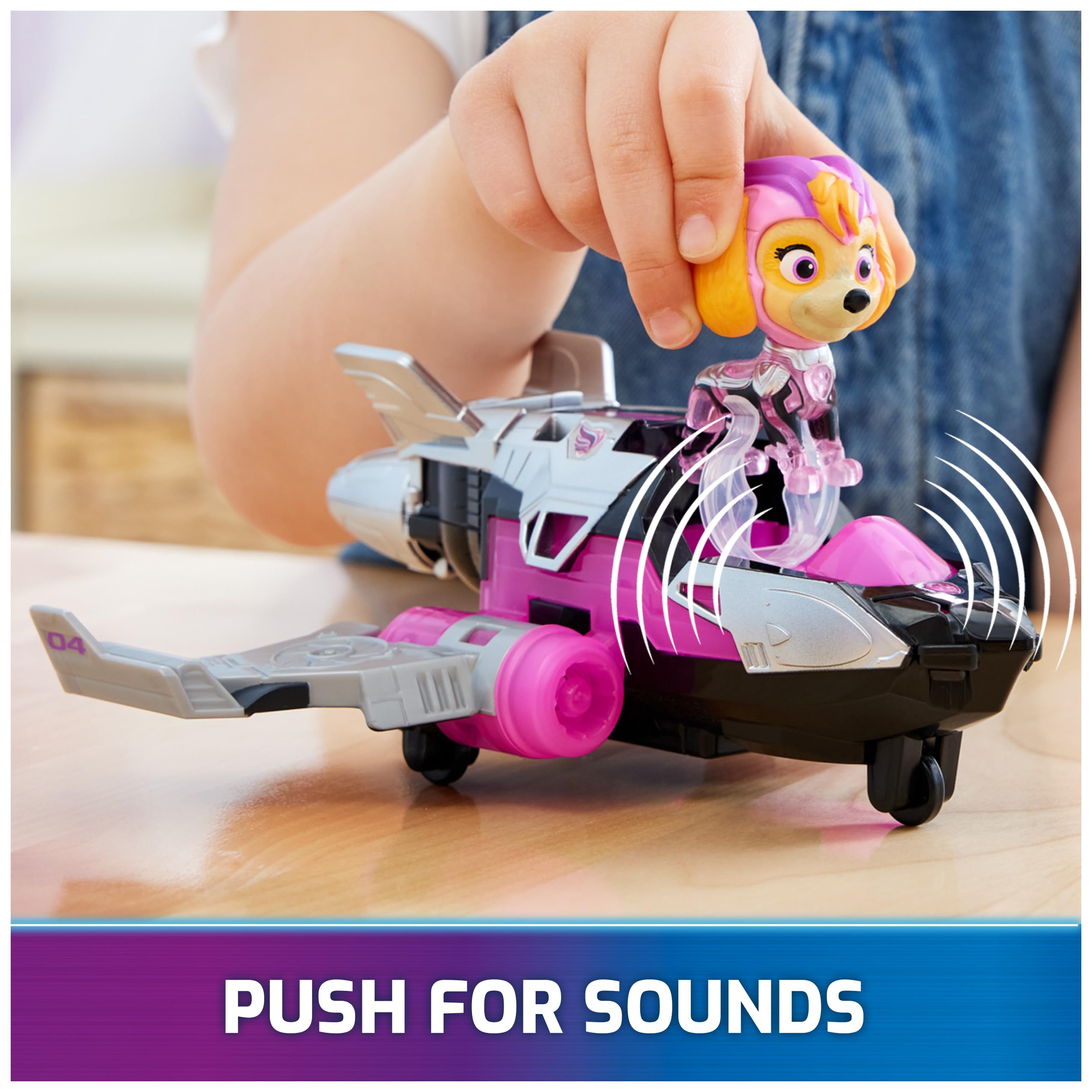 Foto 5 pulgar | Avión De Juguete Paw Patrol The Mighty Movie Con Skye Figure 3+ - Venta Internacional.