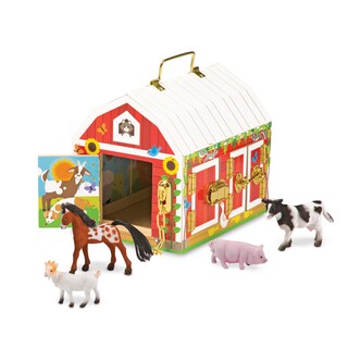 Foto 1 | Cierres Melissa & Doug De Activity Barn Con 4 Animales De Granja - Venta Internacional.