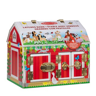 Foto 4 | Cierres Melissa & Doug De Activity Barn Con 4 Animales De Granja - Venta Internacional.