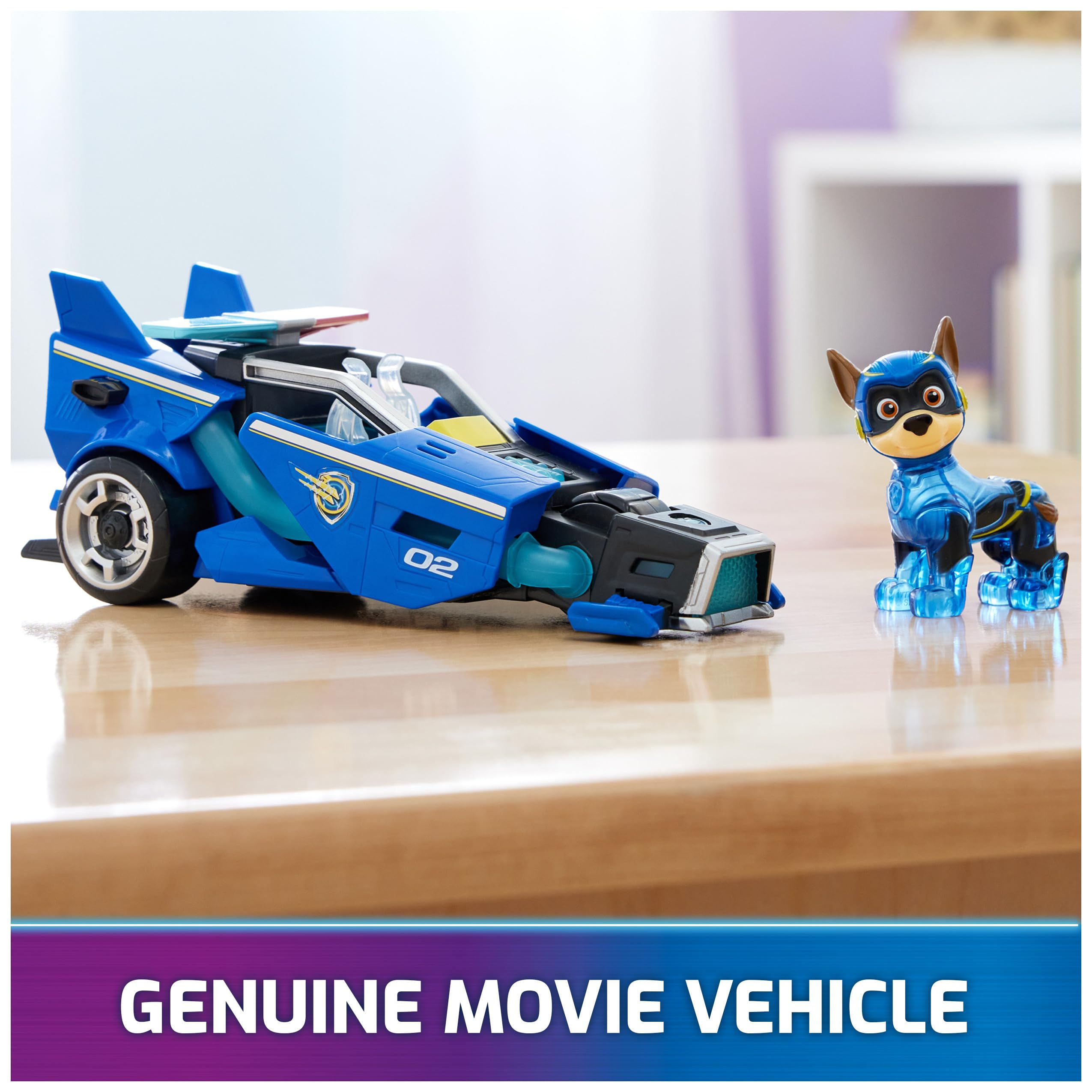 Foto 4 pulgar | Coche De Juguete Paw Patrol The Mighty Movie Con Chase Mighty Pups 3+ - Venta Internacional.