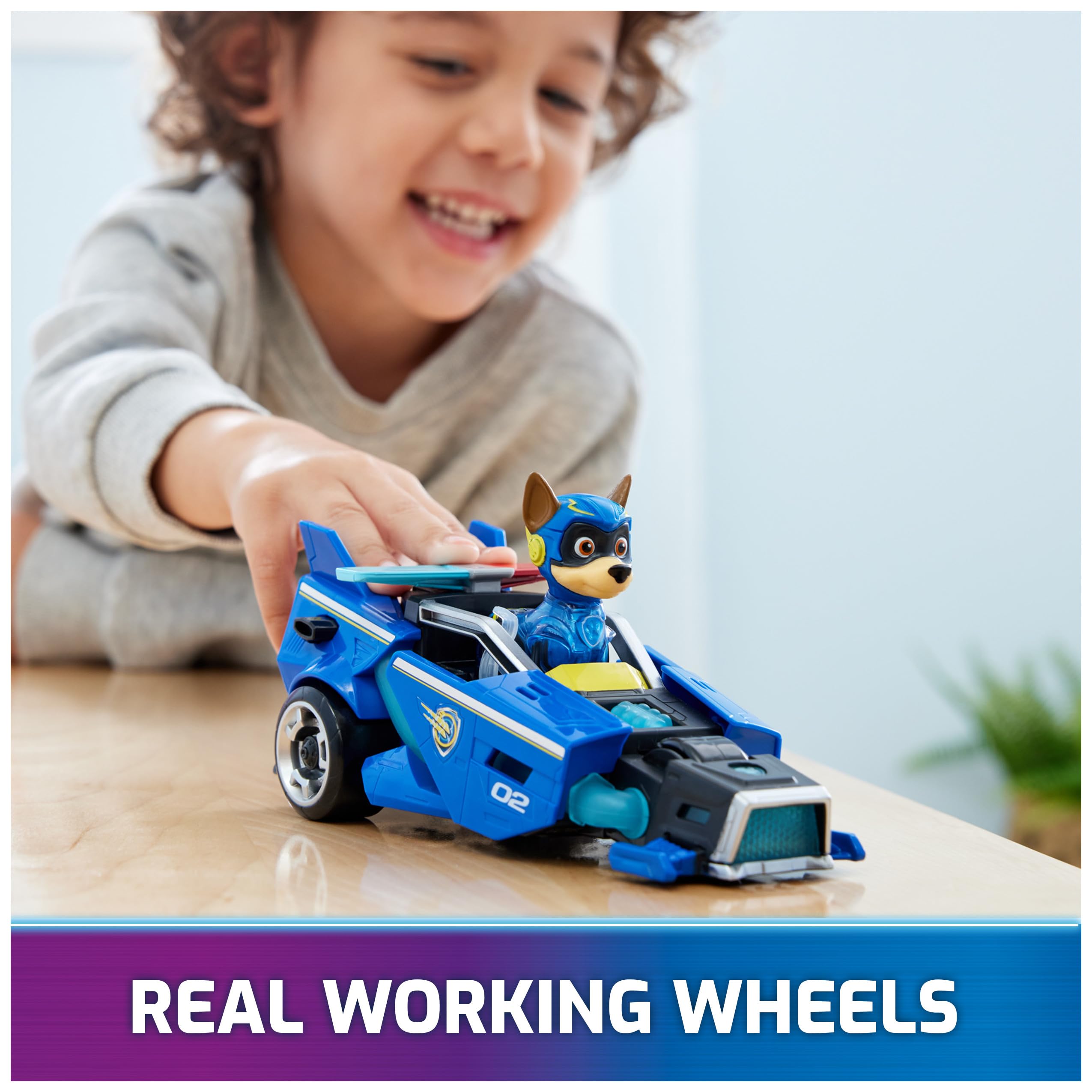 Foto 7 pulgar | Coche De Juguete Paw Patrol The Mighty Movie Con Chase Mighty Pups 3+ - Venta Internacional.