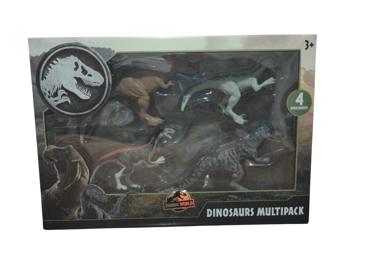 Foto 3 pulgar | Set De 4 Dinosaurios Jurassic World