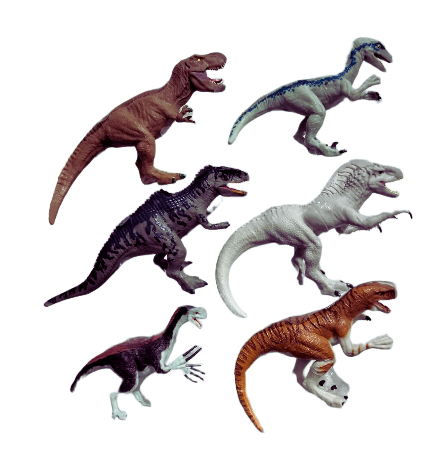 Foto 2 pulgar | Set De 6 Dinosaurios Jurassic World