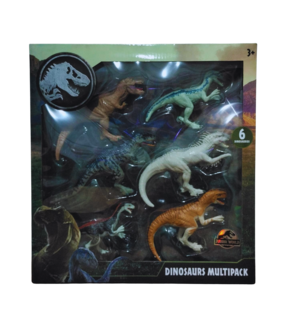 Foto 2 | Set De 6 Dinosaurios Jurassic World