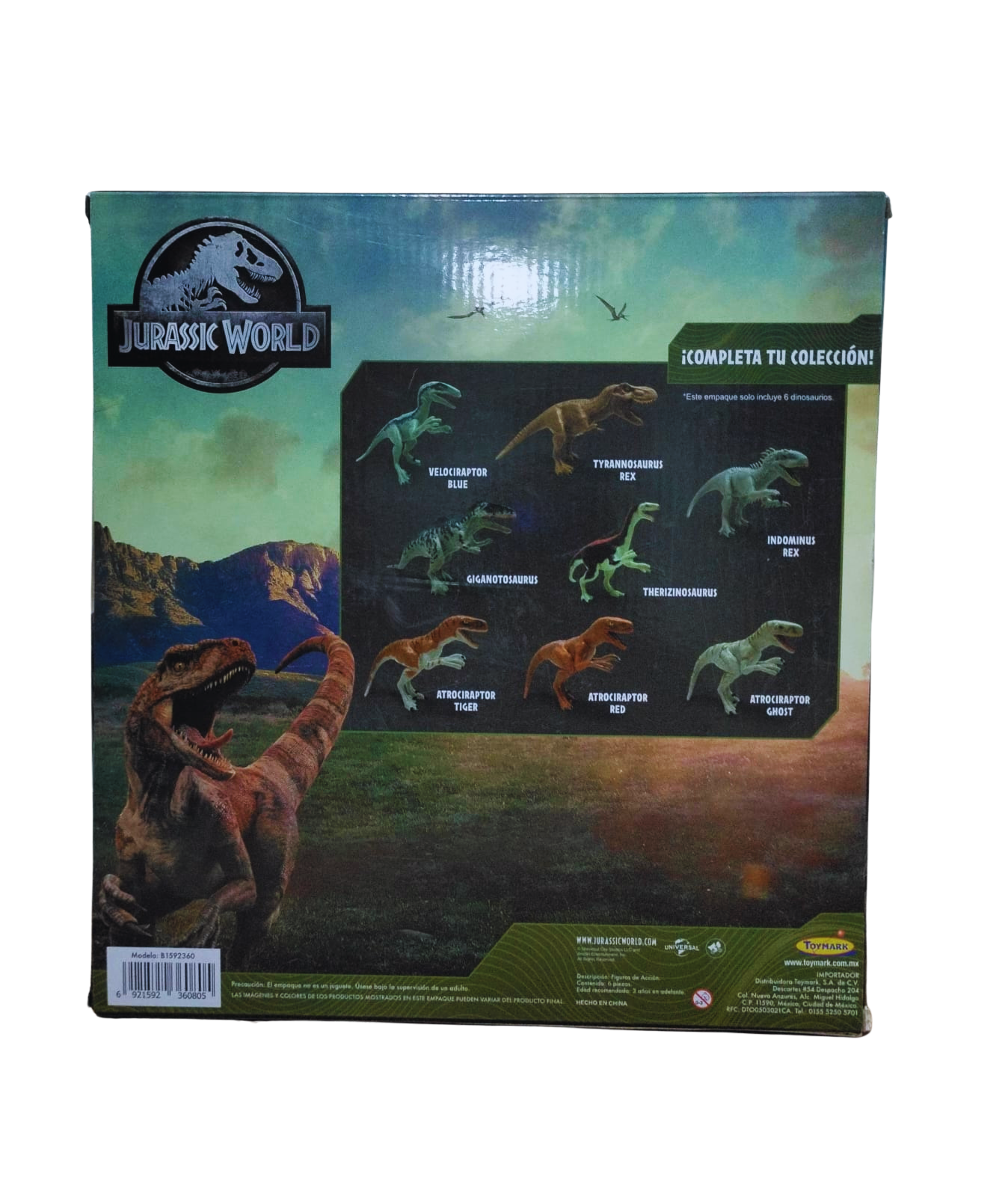 Foto 4 pulgar | Set De 6 Dinosaurios Jurassic World