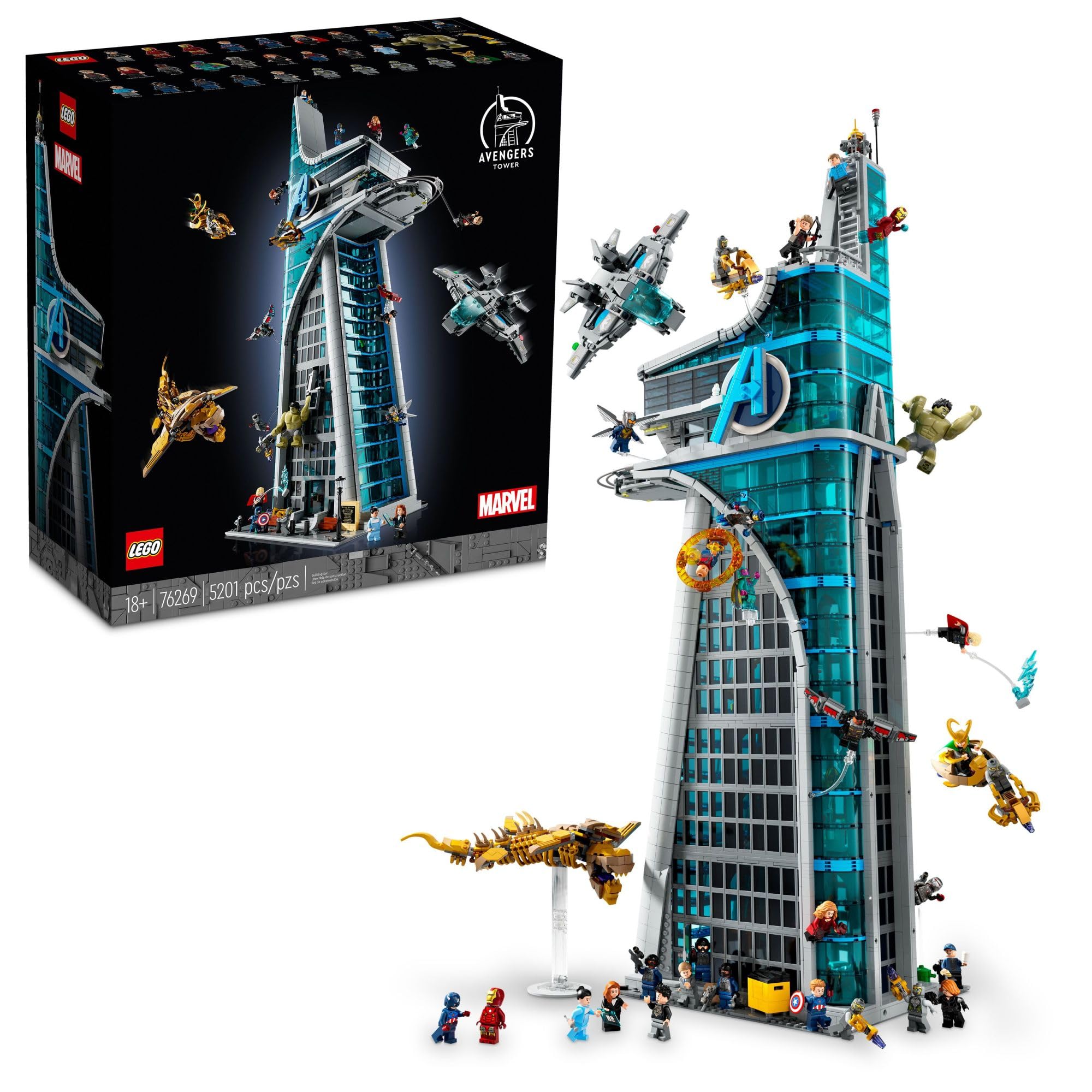 Foto 2 pulgar | Kit De Construcción Lego Marvel Avengers Tower 76269 Con 31 Figuras - Venta Internacional.
