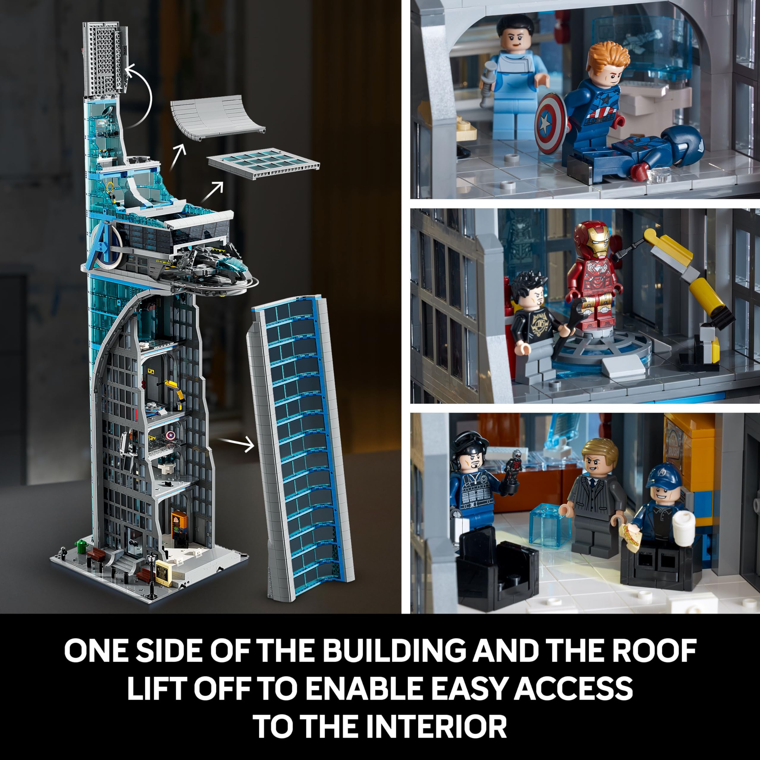 Foto 6 pulgar | Kit De Construcción Lego Marvel Avengers Tower 76269 Con 31 Figuras - Venta Internacional.