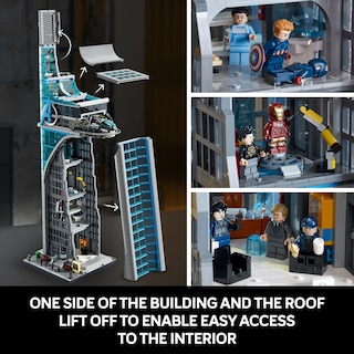 Foto 5 | Kit De Construcción Lego Marvel Avengers Tower 76269 Con 31 Figuras - Venta Internacional.
