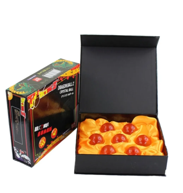 Foto 4 pulgar | 7 Esferas Dragon Ball Caja Exhibidor Goku