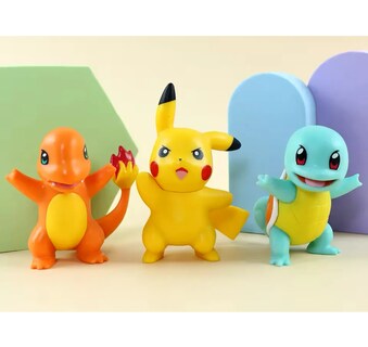Foto 3 | Figuras De Pokemon Coleccion Lab.g 6pz Colores