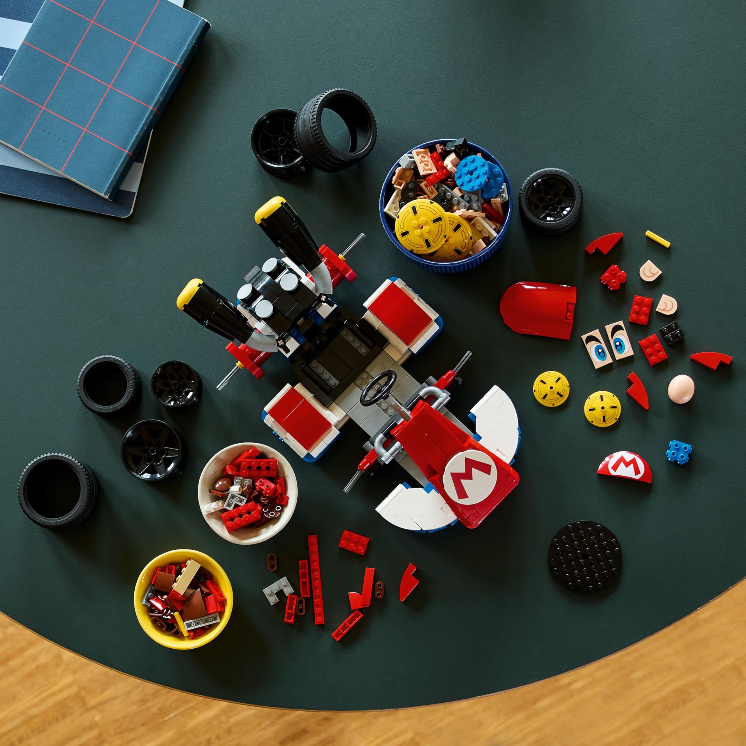 Foto 3 | Set De Construcción Lego Super Mario Mario Kart Mario & Standard Kart 72037 - Venta Internacional.