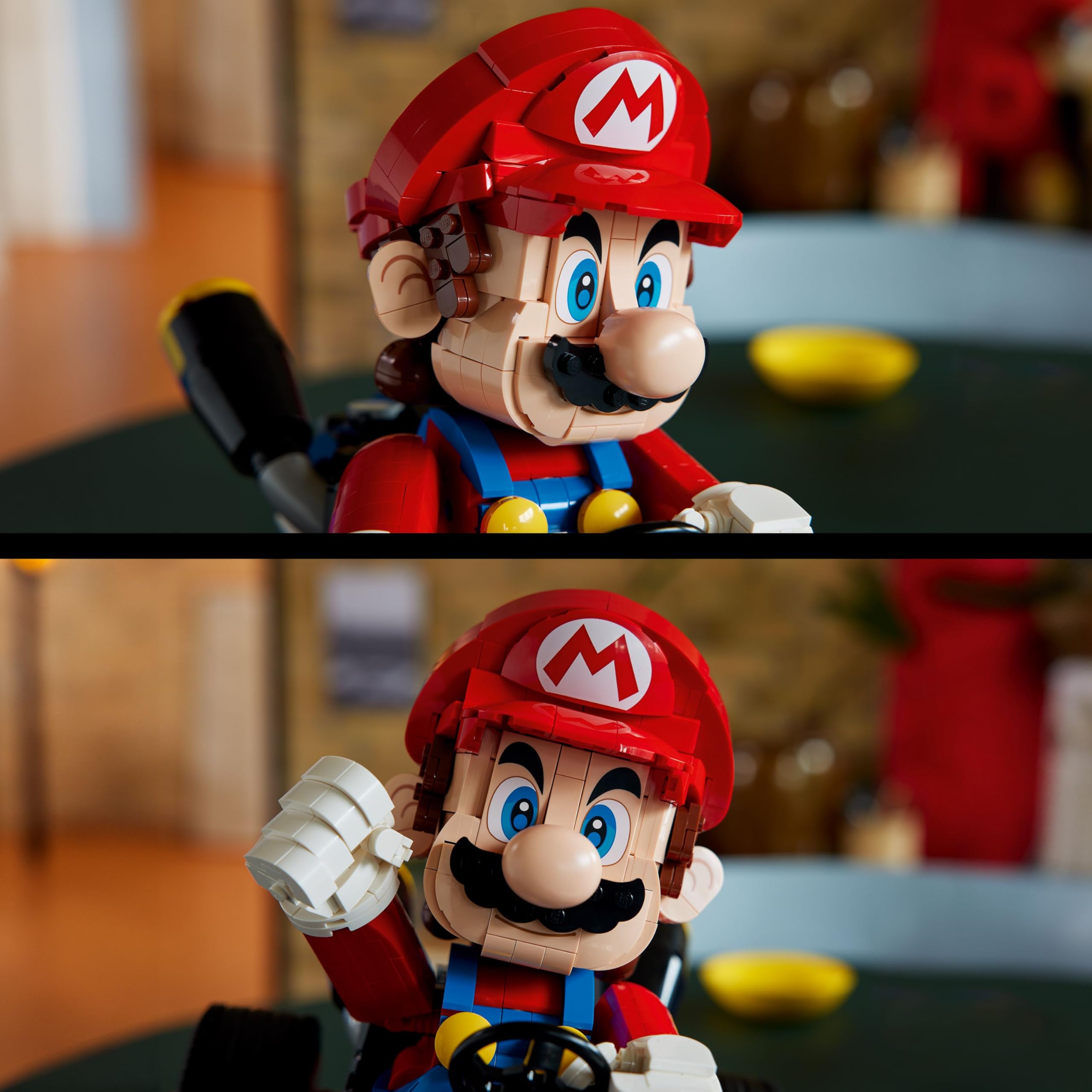 Foto 4 | Set De Construcción Lego Super Mario Mario Kart Mario & Standard Kart 72037 - Venta Internacional.