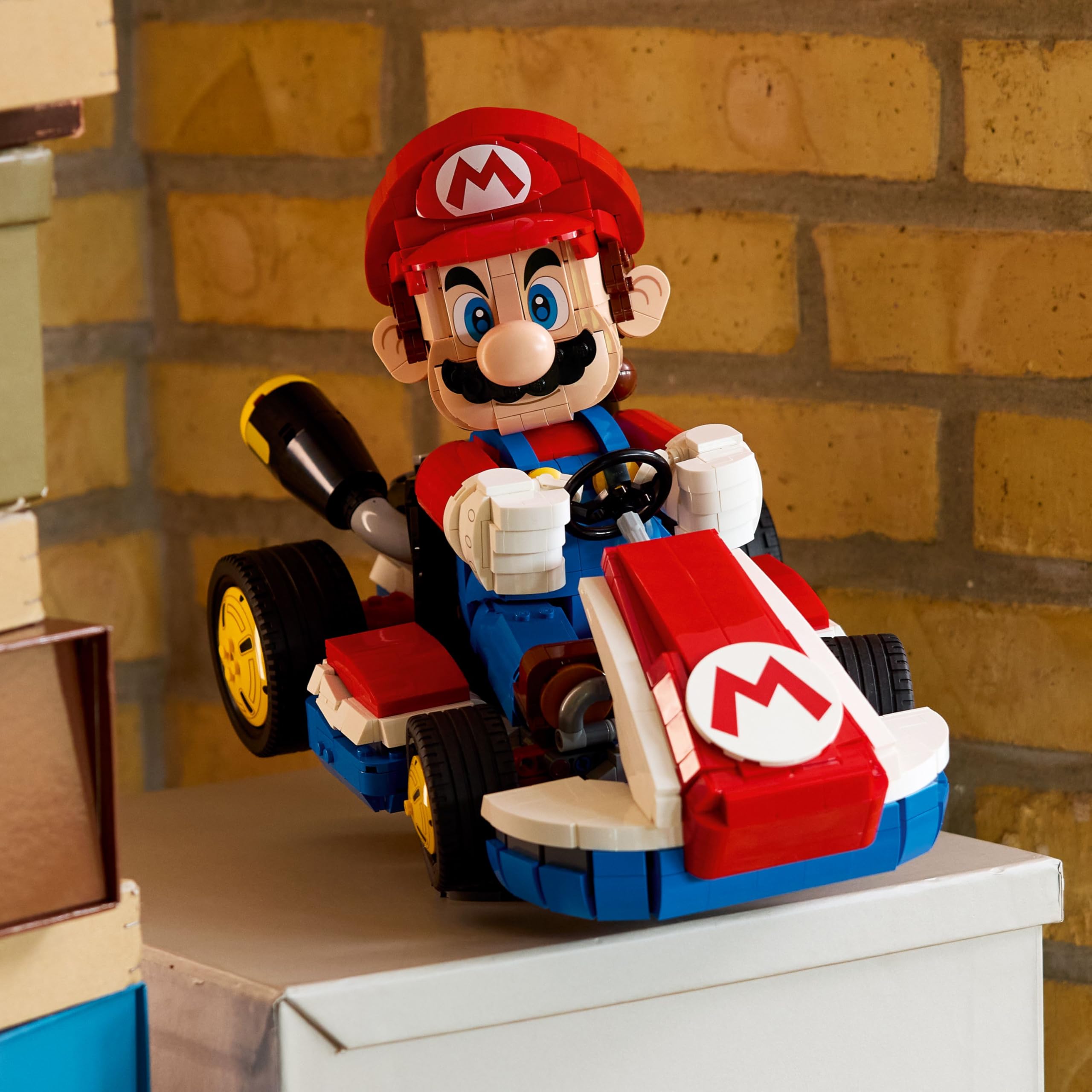 Foto 7 pulgar | Set De Construcción Lego Super Mario Mario Kart Mario & Standard Kart 72037 - Venta Internacional.