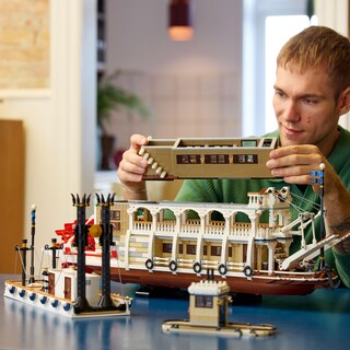 Foto 3 | Set De Construcción Lego Ideas River Steamboat 21356 Para Adultos Mayores De 18 Años - Venta Internacional.