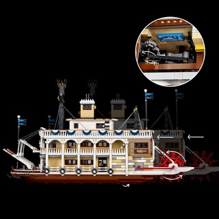 Foto 4 | Set De Construcción Lego Ideas River Steamboat 21356 Para Adultos Mayores De 18 Años - Venta Internacional.
