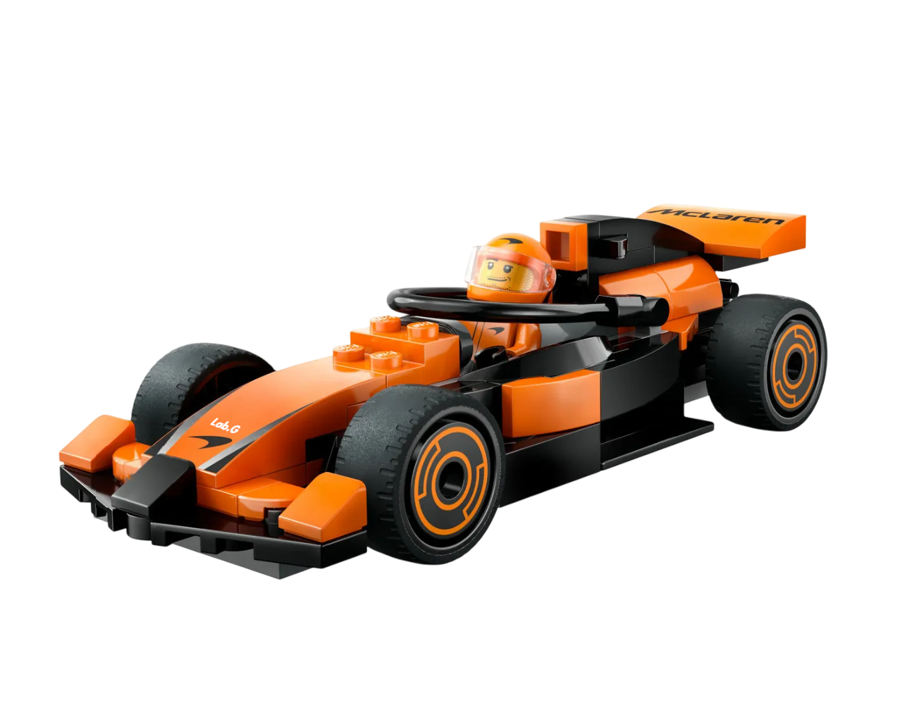 Foto 1 | Auto Construcción 86 Pzs Naranja Negro