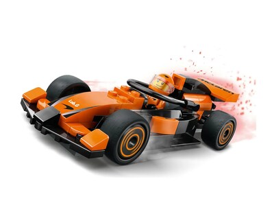 Foto 5 | Auto Construcción 86 Pzs Naranja Negro