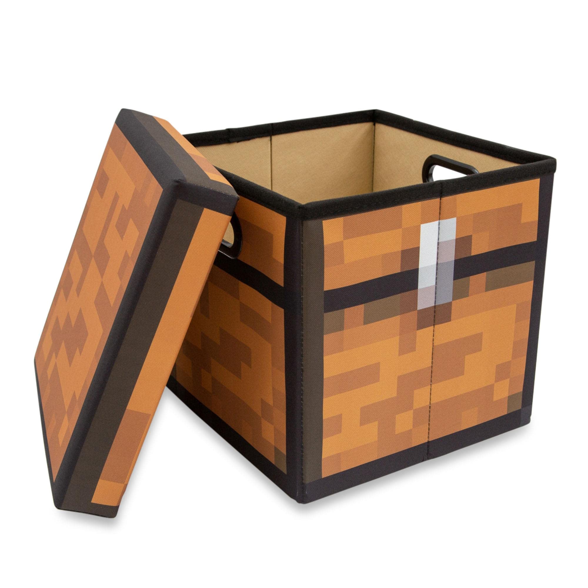 Foto 3 pulgar | Juego De Cubos De Almacenamiento Toynk De Tela Minecraft De 33 Cm Con Tapa  4 Unidades - Venta Internacional.