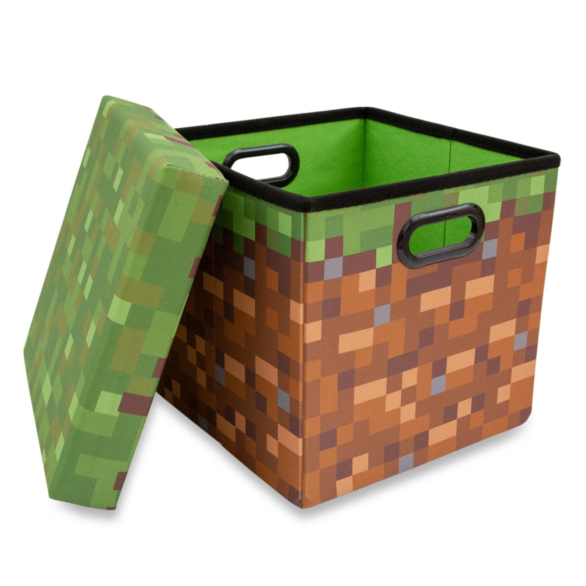 Foto 6 pulgar | Juego De Cubos De Almacenamiento Toynk De Tela Minecraft De 33 Cm Con Tapa  4 Unidades - Venta Internacional.