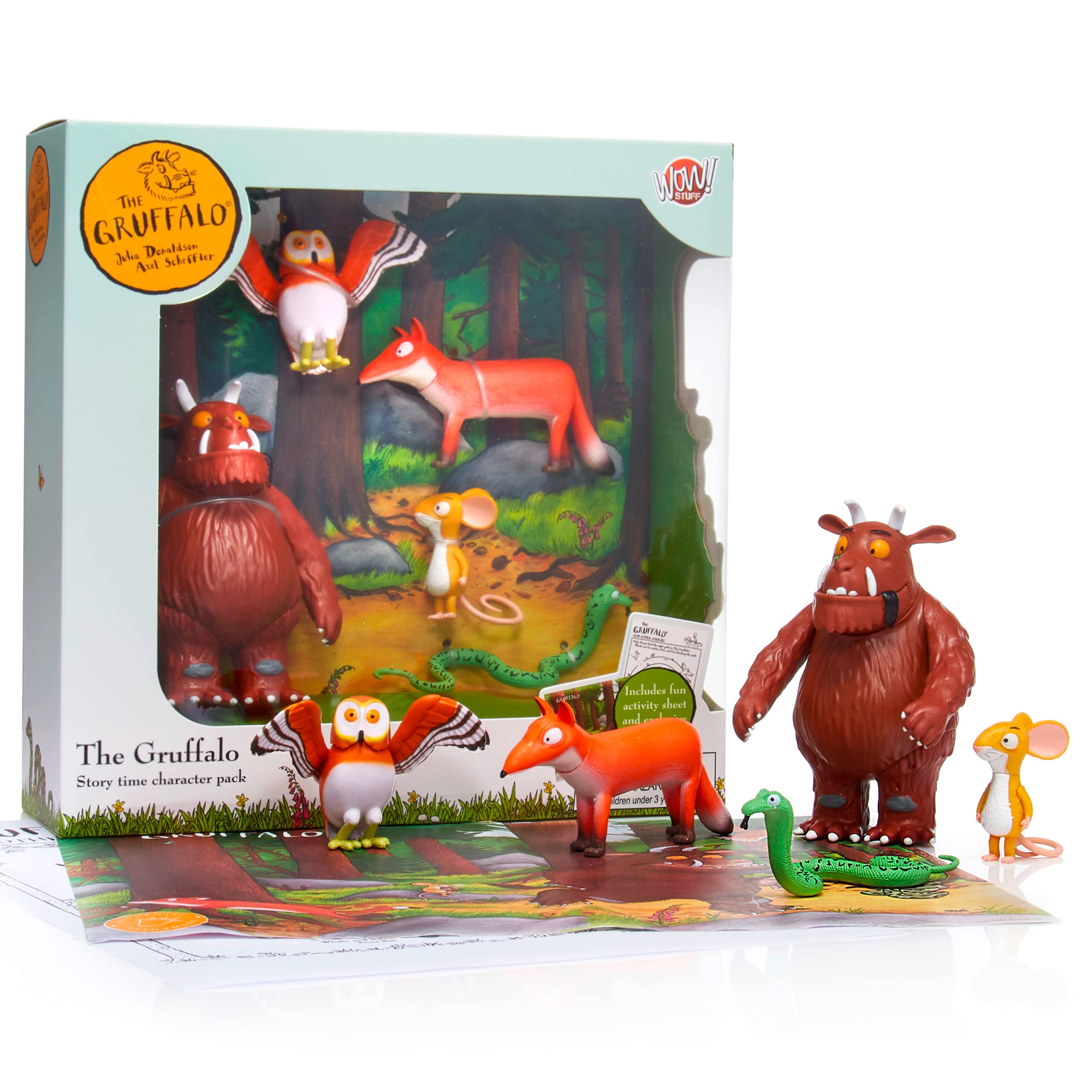 Foto 1 | Juguete ¡guau! Stuff Pods Stuff The Gruffalo Story Time Family Pack - Venta Internacional.