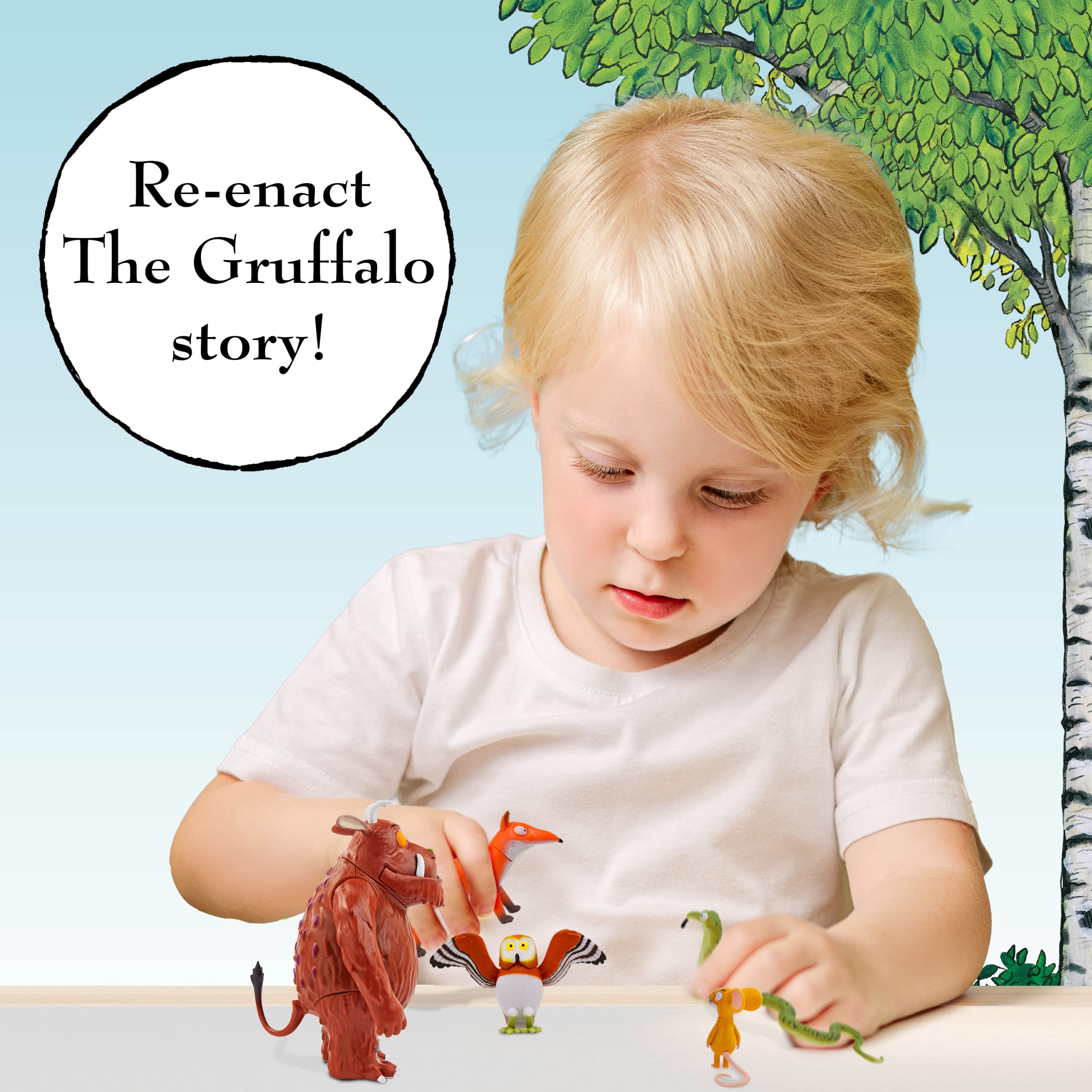 Foto 3 | Juguete ¡guau! Stuff Pods Stuff The Gruffalo Story Time Family Pack - Venta Internacional.