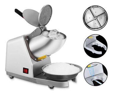 Foto 1 | Máquina Trituradora De Hielo Stanew Electric De Acero Inoxidable 300w