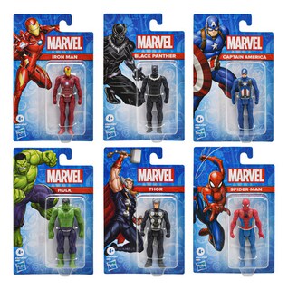 Foto 1 | Marvel Pack 6 Figuras Basicas 9cm Hasbro