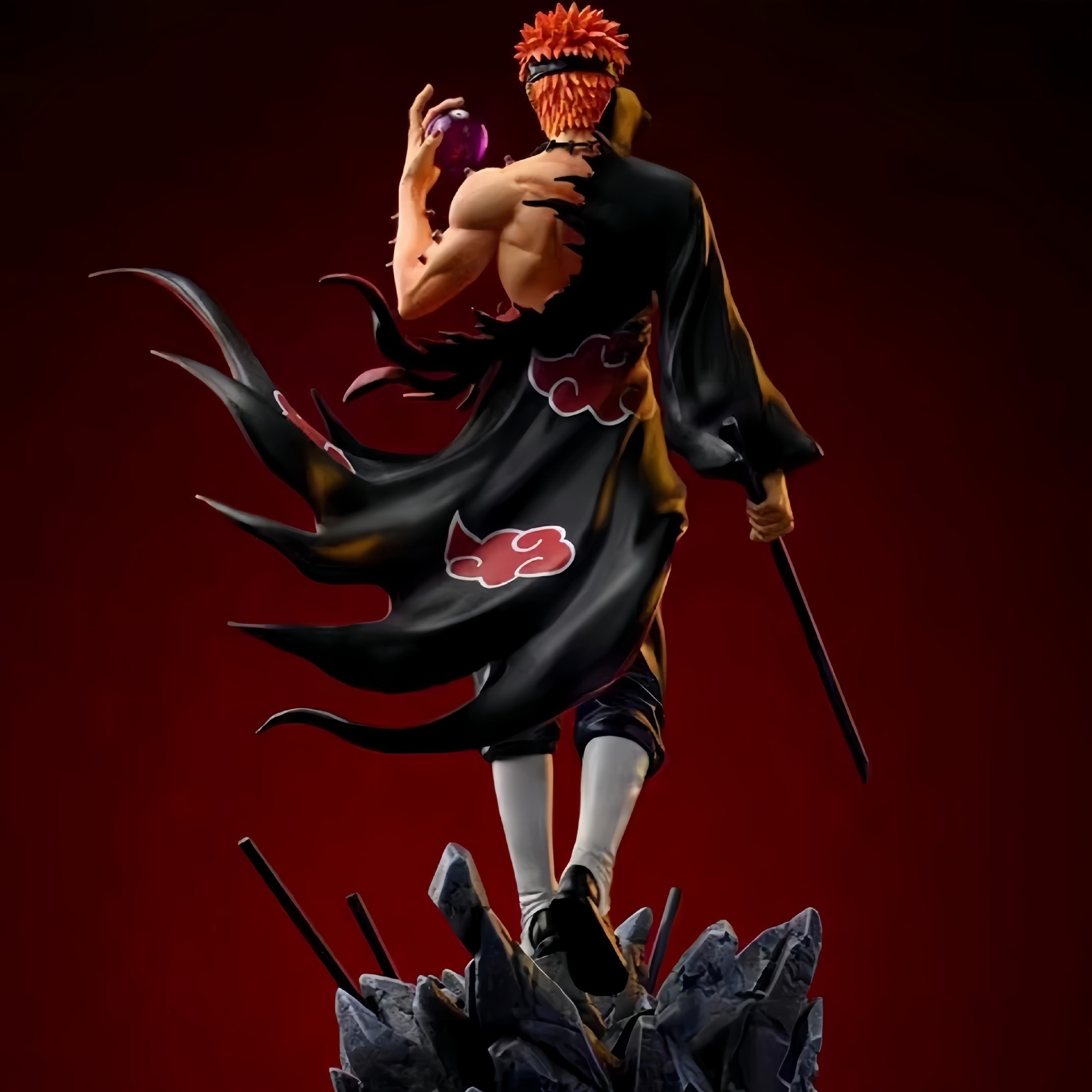 Foto 4 pulgar | Figuras Ornamentales Naruto Ninja Pain Pvc Para Mayores De 15 Años - Venta Internacional.