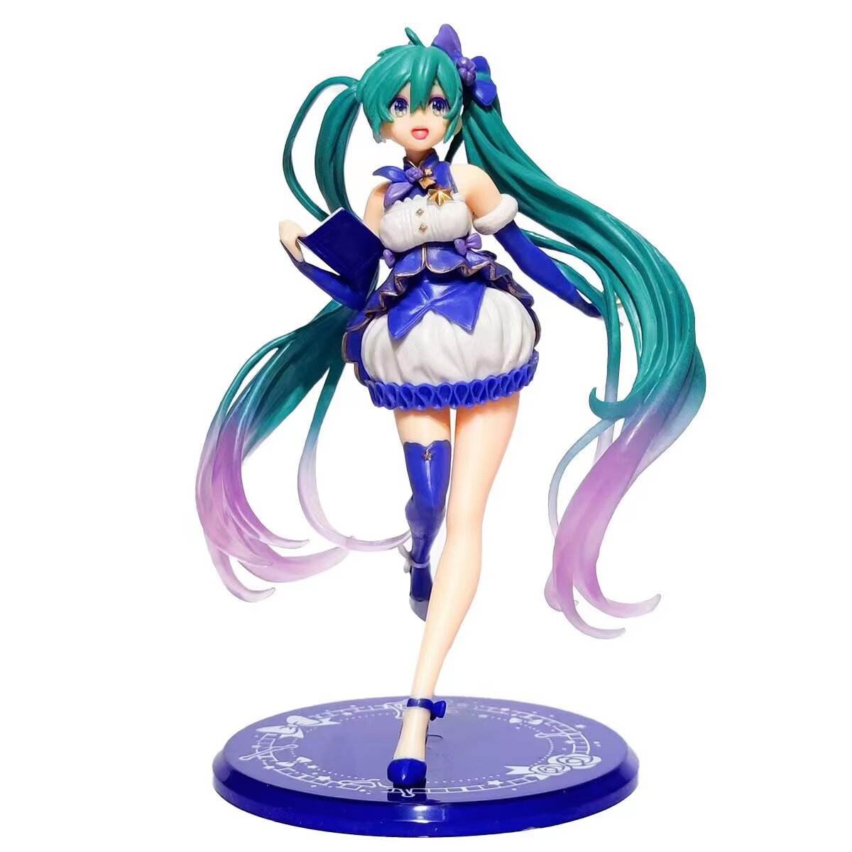 Foto 2 pulgar | Libro De Lectura Anime Hatsune Miku Con Figuras Ornamentales - Venta Internacional.
