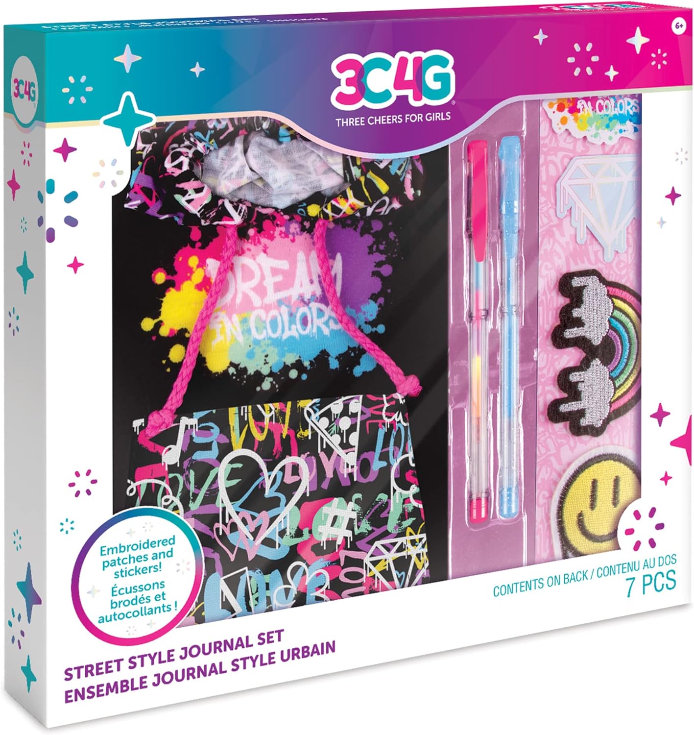 Conjunto De Diario Estilo Graffiti Street