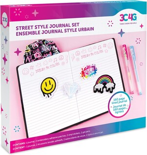 Foto 2 | Conjunto De Diario Estilo Graffiti Street