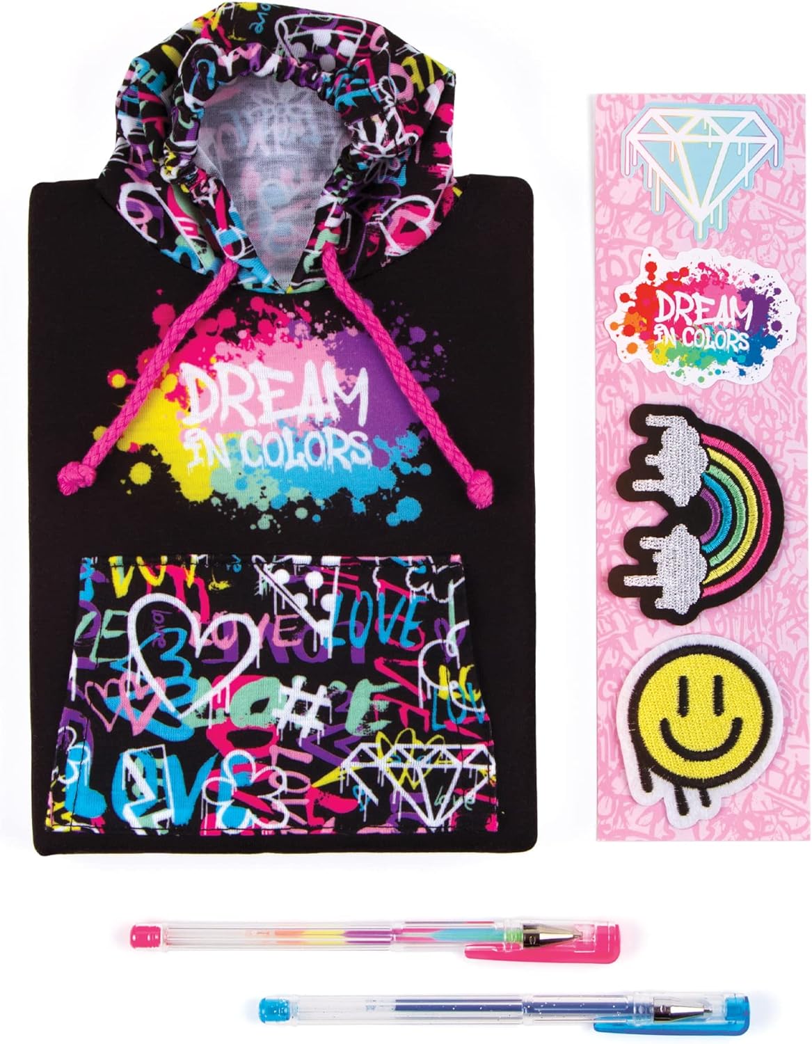 Foto 4 pulgar | Conjunto De Diario Estilo Graffiti Street