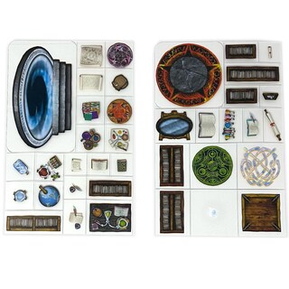 Foto 4 | Calcomanías Wizards Library 68 Piezas para DnD 5E Pathfinder y Warhammer RPG - Venta Internacional