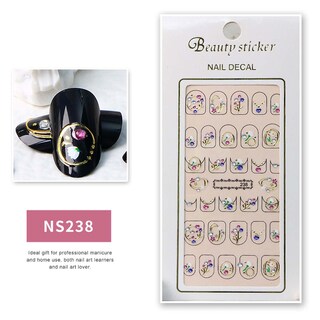 Foto 2 | Adhesivo Para Uñas Huoguo 3d Bronceado Con Imitación De Diamante - Venta Internacional.