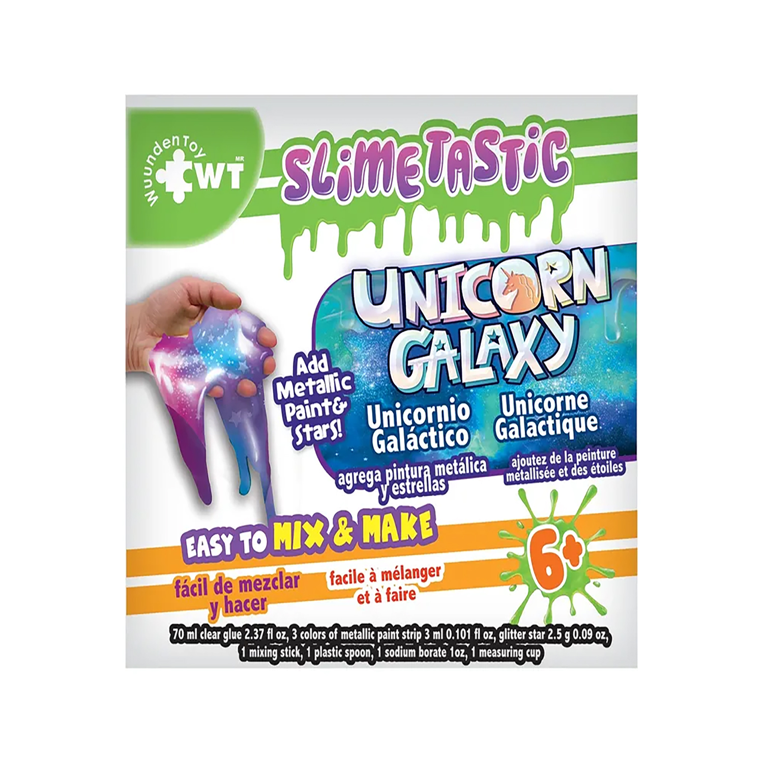 Foto 2 pulgar | Slime Wuundentoy de Unicornio Multicolor